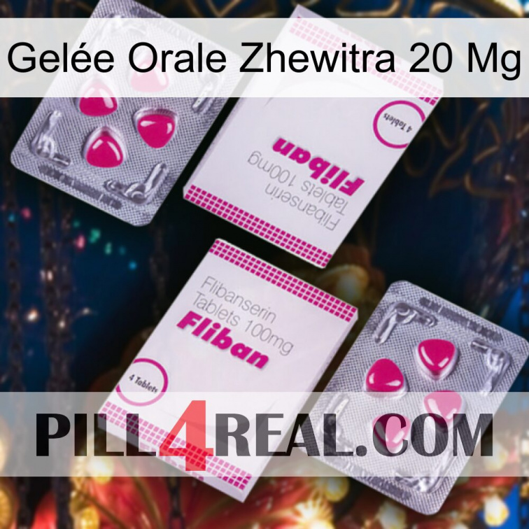 Gelée Orale Zhewitra 20 Mg 33